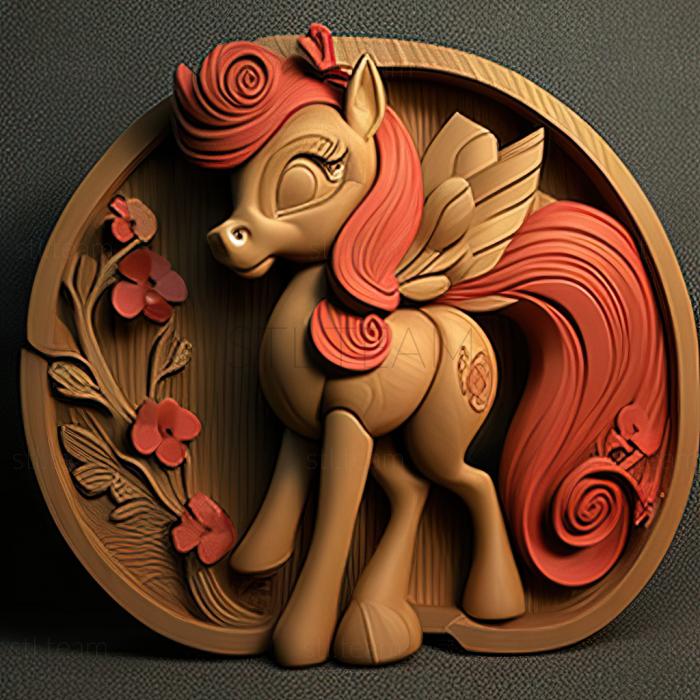 3D model st Apple Bloom from My Little Pony (STL)